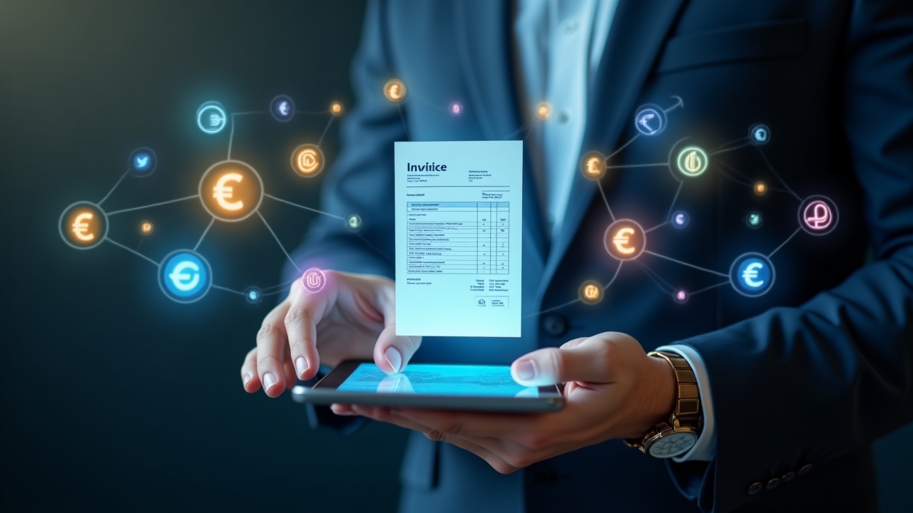 Gestión multidivisa de facturas